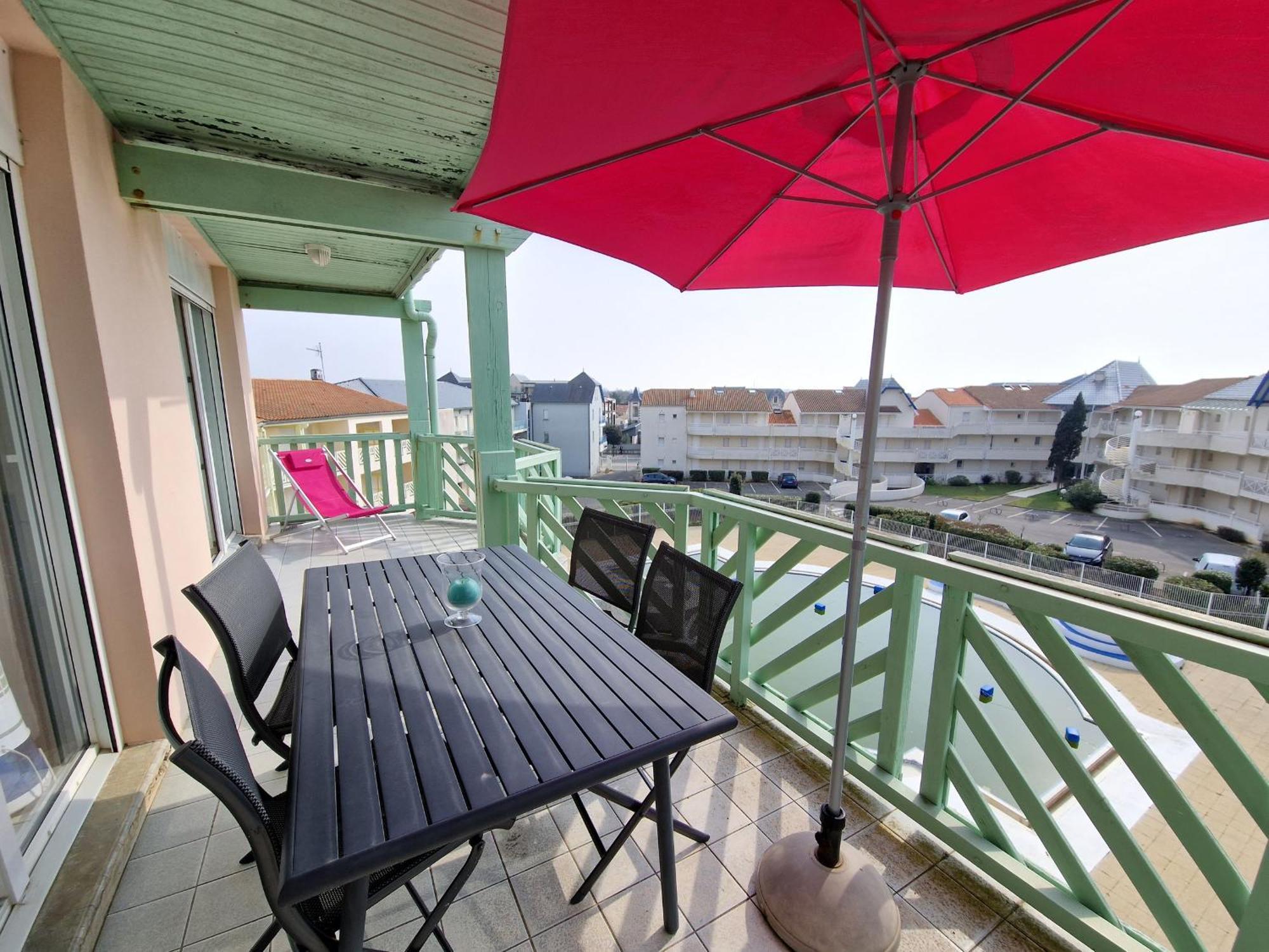 Appartement Avec Piscine, Tennis & Balcon, Centre-Ville Chatelaillon-Plage, 6 Pers, 2 Ch - Fr-1-706-17 Exteriér fotografie